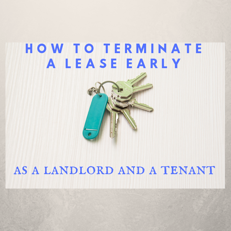 terminate a lease early